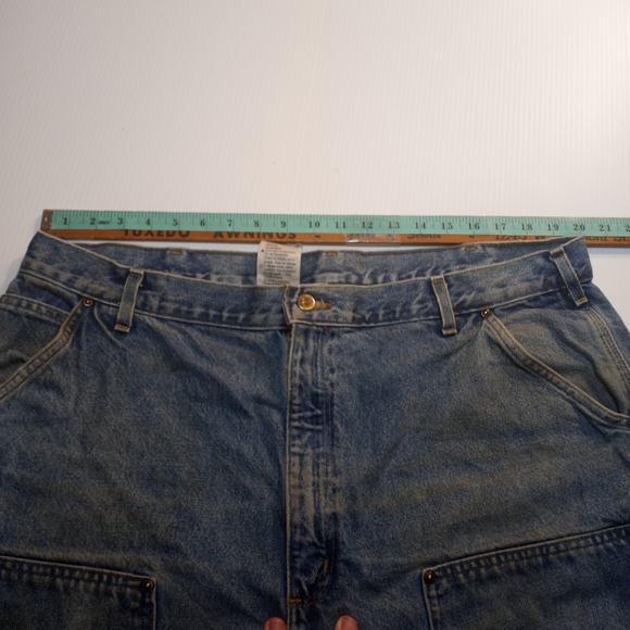 Carhartt Double knee Distressed Jeans Sz 42 - Picture 8 of 12